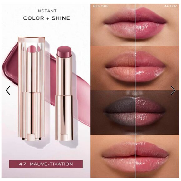 Lancome MAUVETIVATION Lip Idôle Squalane-12 Butterglow Hydrating Lip Balm NEW - Picture 2 of 2